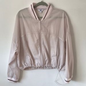 Joy Lab Cropped Drop Shoulder Light Windbreaker